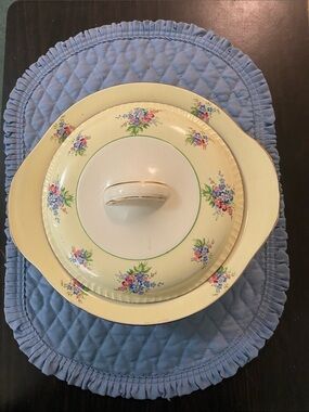 Woods Ivory Ware England casserole with lid